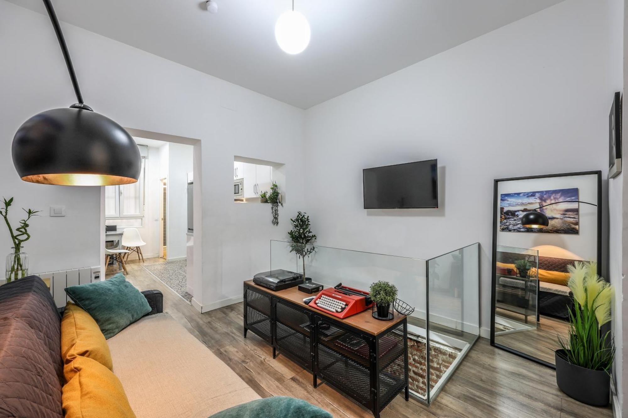 Unique Flat La Latina * Billiard & Darts Apartment Madrid Luaran gambar